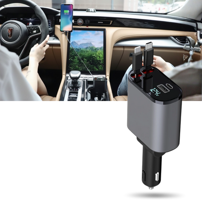 Station de charge télescopique pour voiture