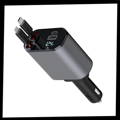 Station de charge télescopique pour voiture