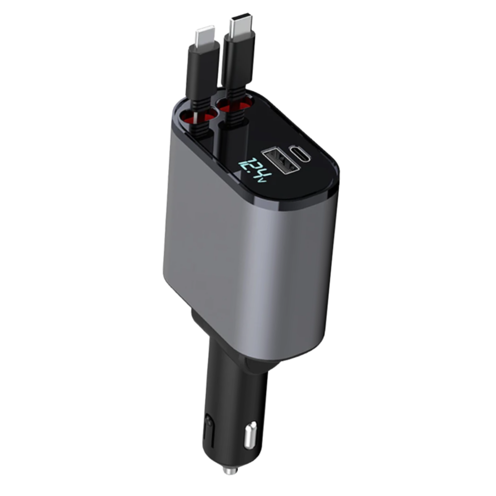 Station de charge télescopique pour voiture