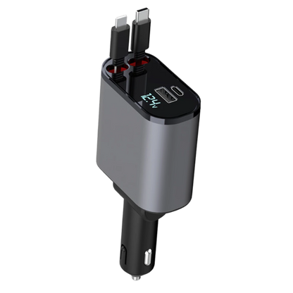 Station de charge télescopique pour voiture