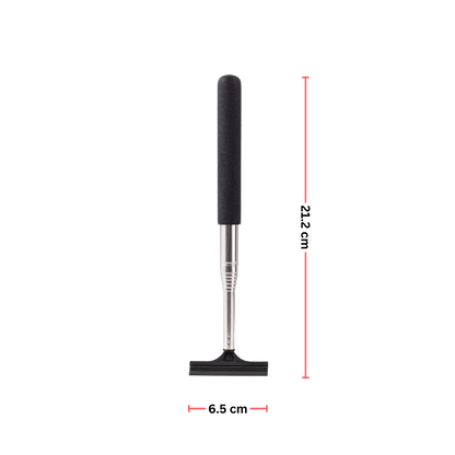 Raclette télescopique pour rétroviseur