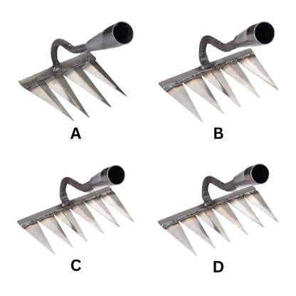 Scarificateur de jardin rapide