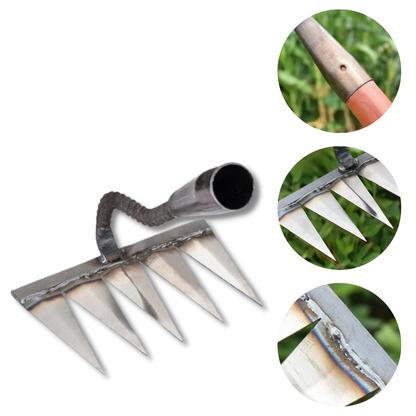 Scarificateur de jardin rapide