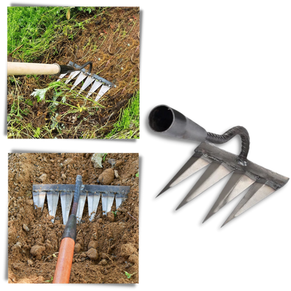 Scarificateur de jardin rapide