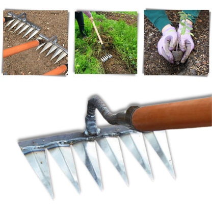 Scarificateur de jardin rapide