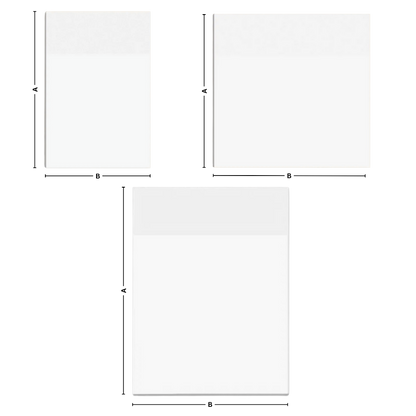 Notes autocollantes transparentes imperméables