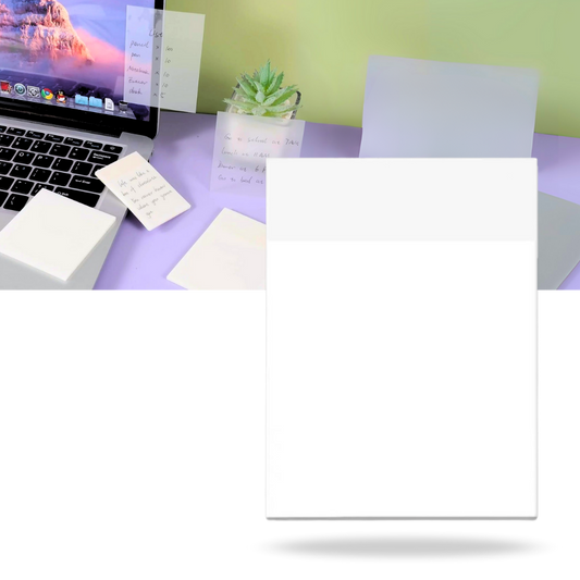 Notes autocollantes transparentes imperméables