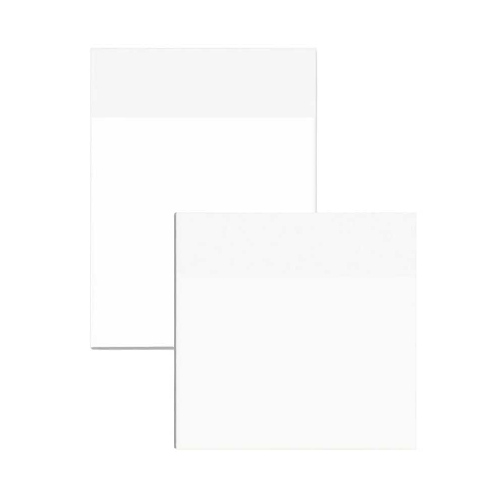 Notes autocollantes transparentes imperméables