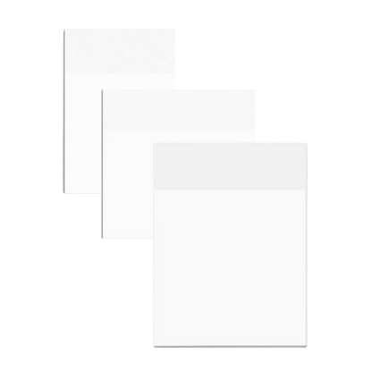 Notes autocollantes transparentes imperméables