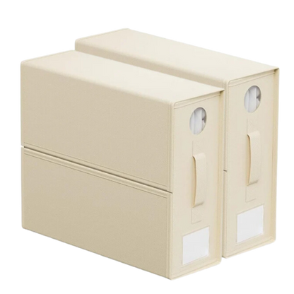 Organisateur cubique à fenêtre transparente