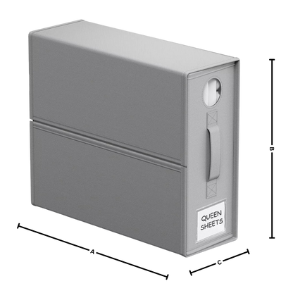 Organisateur cubique à fenêtre transparente