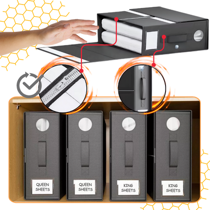 Organisateur cubique à fenêtre transparente