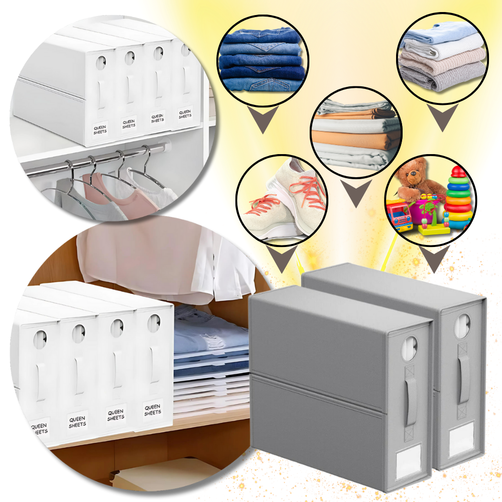 Organisateur cubique à fenêtre transparente