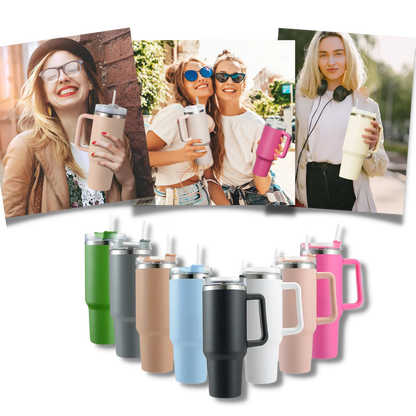 Mug Grande Capacité pour voiture avec Poignée