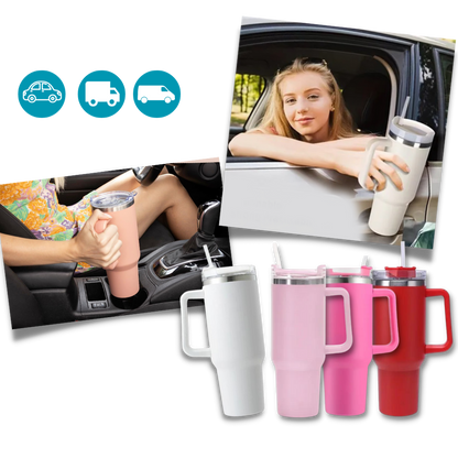 Mug Grande Capacité pour voiture avec Poignée