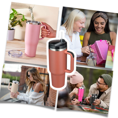 Mug Grande Capacité pour voiture avec Poignée