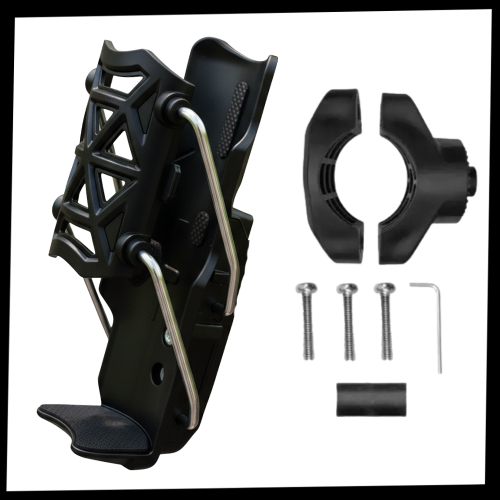 Porte-gobelet universel pour guidon de vélo et moto