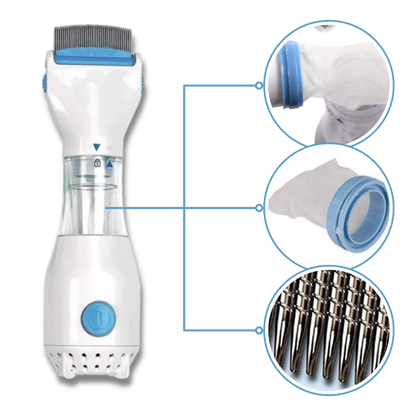 Peigne anti-poux électrique universel