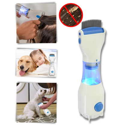 Peigne anti-poux électrique universel