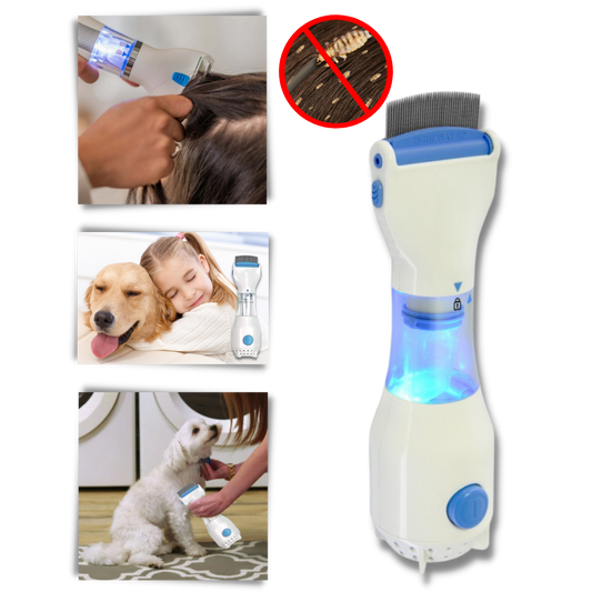 Peigne anti-poux électrique universel