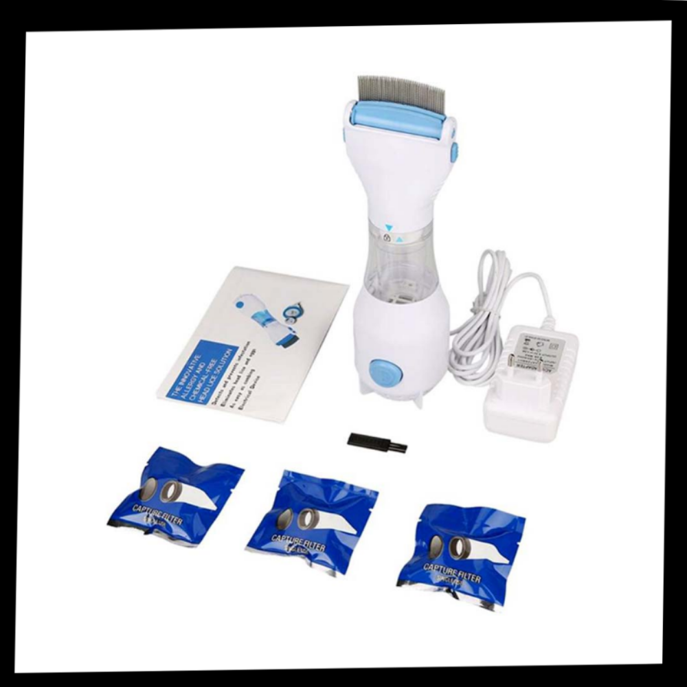 Peigne anti-poux électrique universel