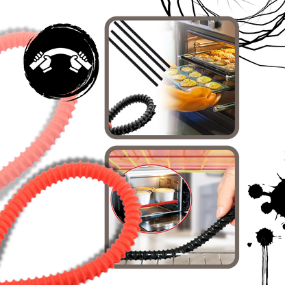 Protecteur universel de grille de four en silicone