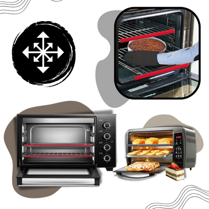 Protecteur universel de grille de four en silicone