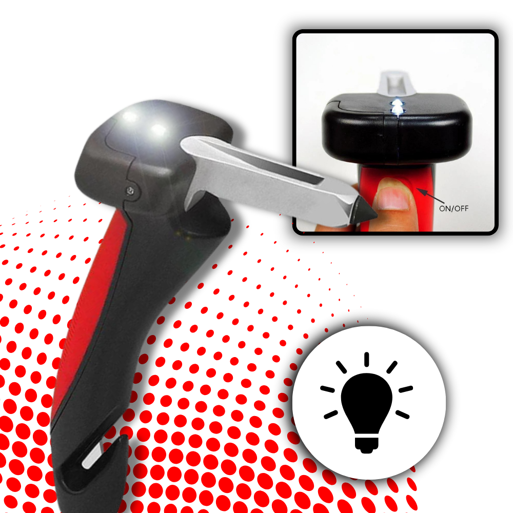 Marteau de secours polyvalent pour voiture