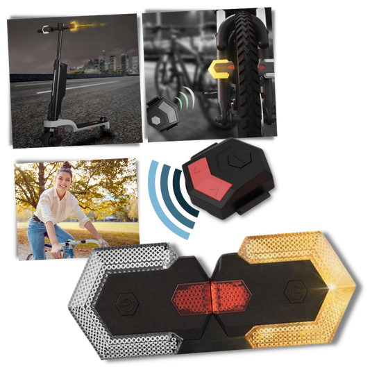 Voyants lumineux sans fil pour vélos